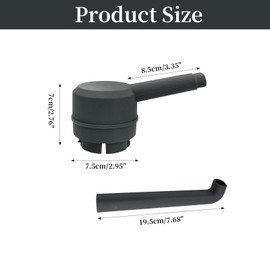 Steam Diverter for Thermomix TM5 TM6, Food Grade PP Steam Deflectors Accessory - Kitchen Space Protection & Food Spill Prevention, Thermomix Accessories