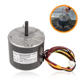 F48AA68A50 - Replace for York Coleman Luxaire Genteq/A.O. Smith OEM Condenser Fan Motor - Replace THGF36S41S3A THGF60S41S3A - 1/4 HP 208-230 Volt 850 RPM