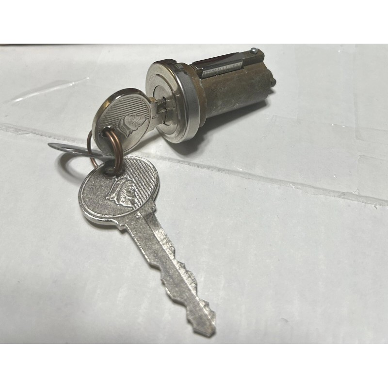 Ford TRUNK LOCK, FORD FALCON 1966-67-68-69-1970/FALCON-COMET SW 1966-70 W/LOGO KEYS