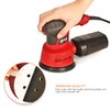 Sanding Discs Pads,SPTA 100Pcs 125mm Orbital Sander Discs, Hook and