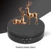 145mm 360° Round Auto Rotating Display Stand 3 Speed Control