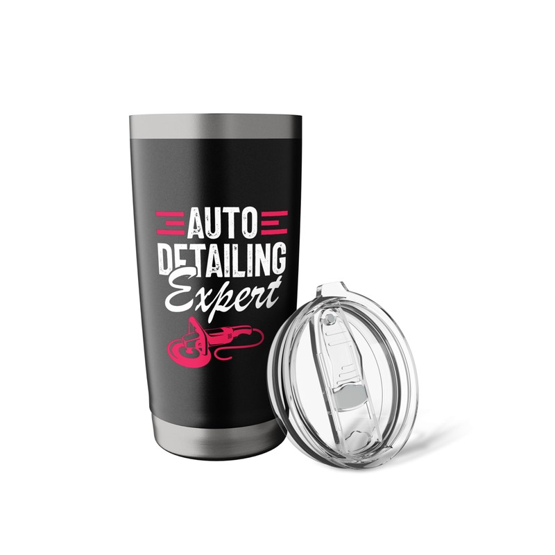 Car Auto Detailing Expert Detailer Stainless Steel Insulated Tumbler
