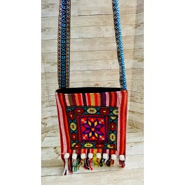Unbranded Mexican Embroidered Messenger Crossbody Shoulder Bag Bolsa Artesanal Mexicana