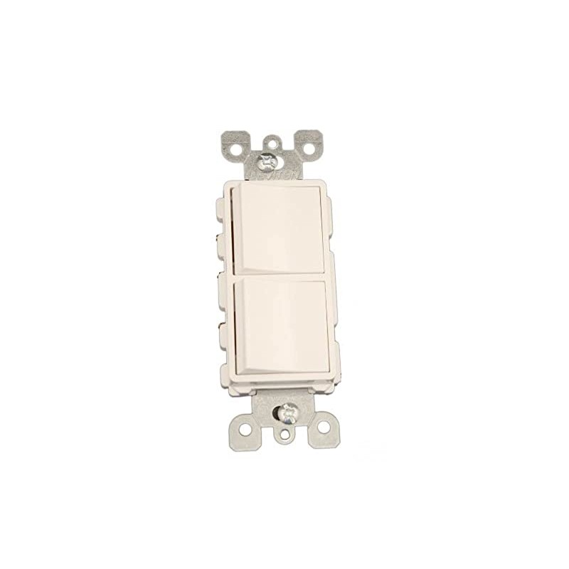 Leviton 15 Amp, 120/277 Volt, Decora Single-Pole / 3-Way AC