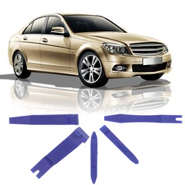 Ausla 5pcs Autoverkleidung Entfernung Werkzeuge Auto Innenausstattung Außenhändler -Formplattenentfernungs -Kit mit Nylon Pry Werkzeugen für die Entfernung des Automobil Trimmclips