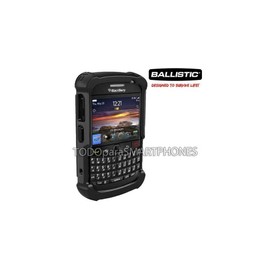Ballistic sa0575-m315 Carcasa Gel [SG] 3 Capas Funda para Blackberry Bold 2 9700 – 1 Pack – empaquetado al por Menor – Negro
