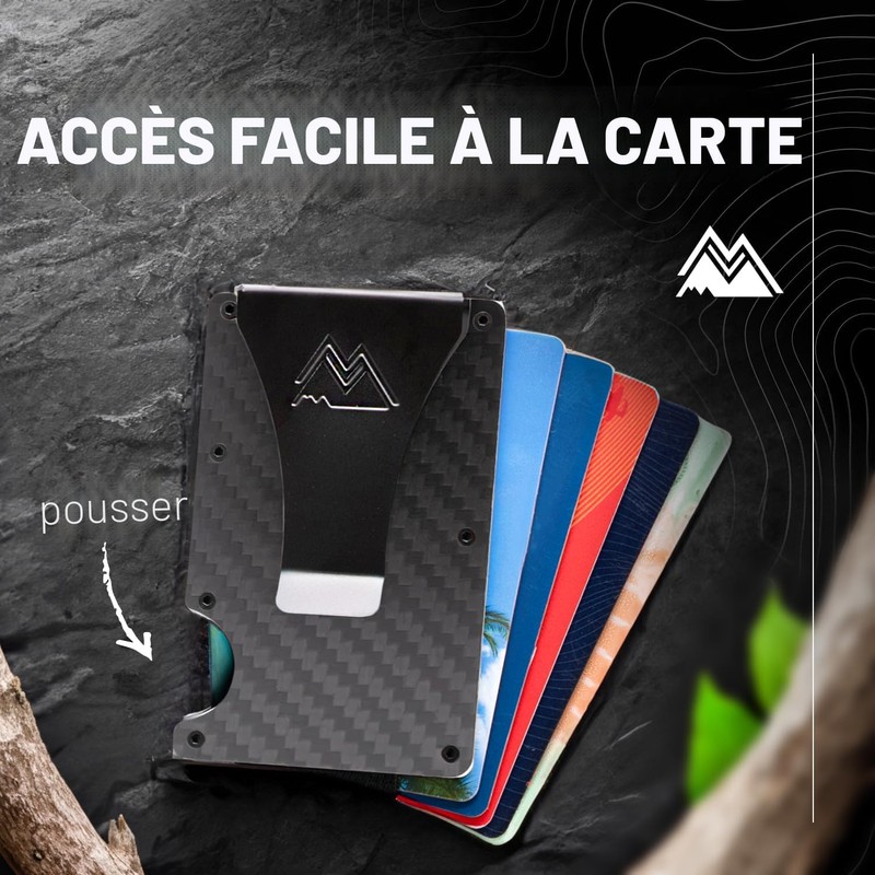 Mountain Voyage Co Minimalist Wallet for Men & Women -