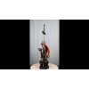 Red King's Knight Armored Dragon With Gothic Skull Sword Letter