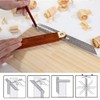 1 PCS Adjustable Carpentry Square Bevel Gauge Sliding T Bevel