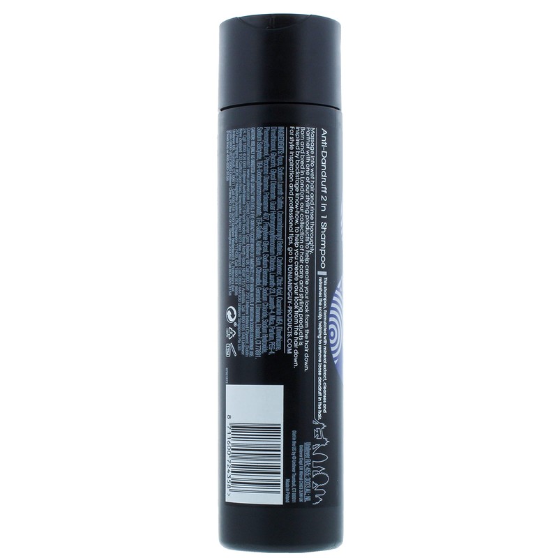 Toni & Guy Men 2 in 1 Anti Dandruff Shampoo