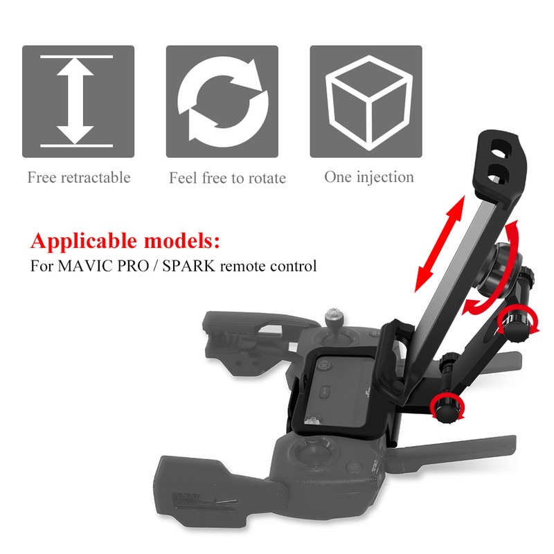 Remote Controller Phone Tablet Holder Mount Bracket for DJI Mavic