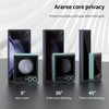 [araree] Galaxy Z Fold6 Compatible Glass Film (2 Pieces), 9H