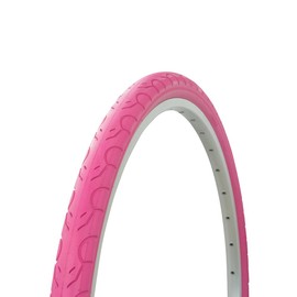 Fenix Slick Tread Bicycle Tire, 26 x 1.50, (Pink)