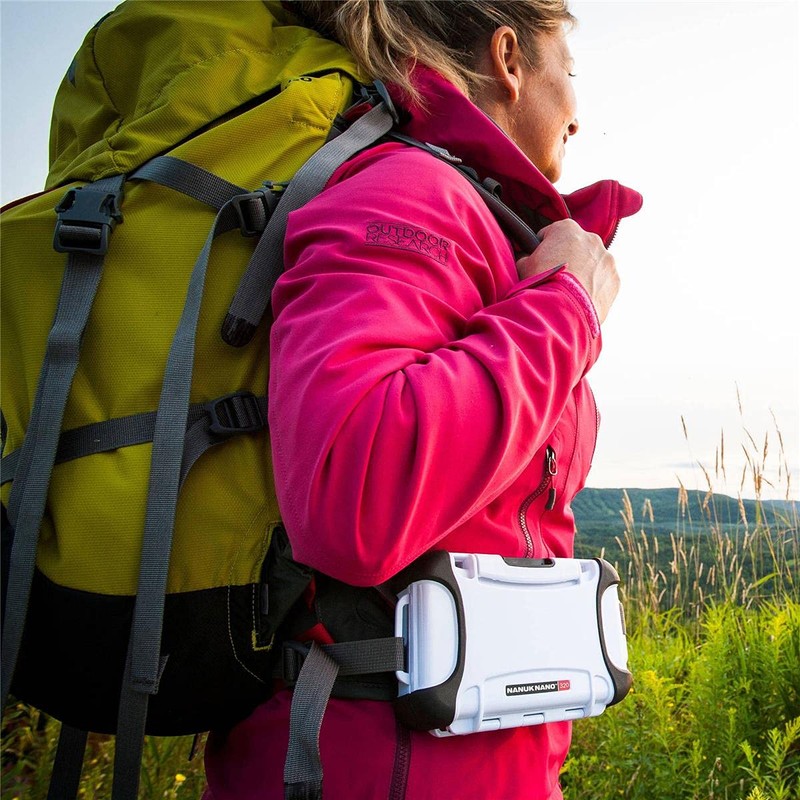 Nanuk 320-0008 Nano Series Waterproof Medium Hard Case for Phones,