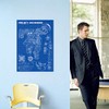 Project Iron Warrior Blueprint Wall Decal - 25.5" x 36"