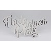 MK-Schoenes Lettering Find Your Place – 30 cm – White