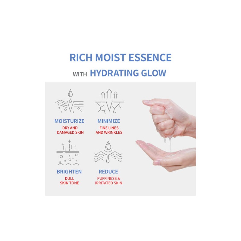 OOTD Beauty [OOTD Beauty]Triple Hyaluron Serum Glowing Mask (10ea)