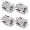 10 Pcs Cross Wire Rope Clip M10 Thread 316 Stainless