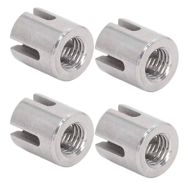 10 Pcs Cross Wire Rope Clip M10 Thread 316 Stainless