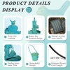 Metal Solar Bird Bath Fountain with Backup Battery, Solar Water