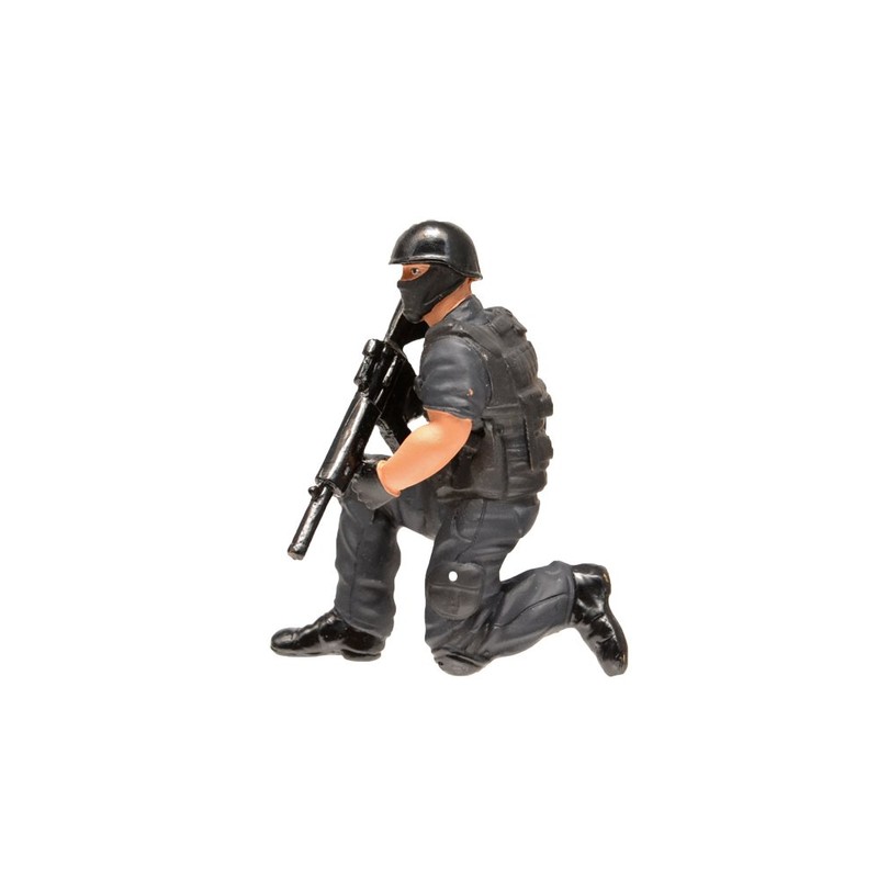 SWAT Team Snip Figure for 1:24 Scale Models by American