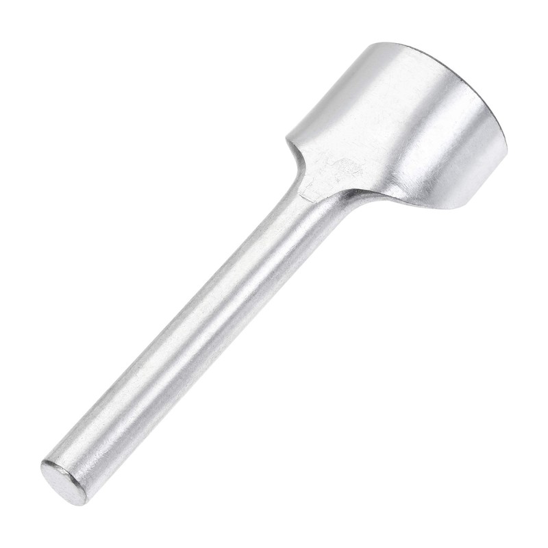 sourcing map Half-Round Shaped Leather Cutter Punch 30mm Strap End