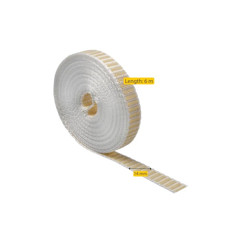 Schellenberg 44501 Roller Shutter Strap for Window (Width: 14 mm,