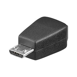 Manhattan, Hi-Speed USB 2.0 Mini-B 5-Pin Female to Micro-B Male Adapter, 322492