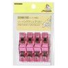 KIYOHARA SUN60-102 Sankoko Sewing Clips, Small, Pink, 8 Pieces