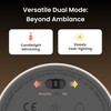 Rechargeable Battery Operated Bedside Lamp, Small Cordless Table Lamp, Dimmable