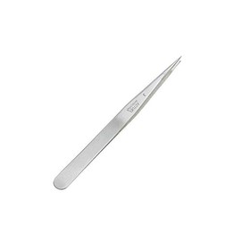 SELVA Tweezers - Grain Tongs - Great for Gripping and Positioning - 12cm Long, silver, Classic