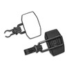 SHEJISI UTV Side Mirrors for 1.65"-2" Roll Cage, Aluminum Solid