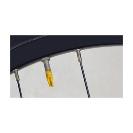 Marcraft Gold Metal Presta Tyre Valve Dust Caps (2 Pack) for Bicycles And Motorcycles | Not For Cars | Anodised Alloy | Screw-On