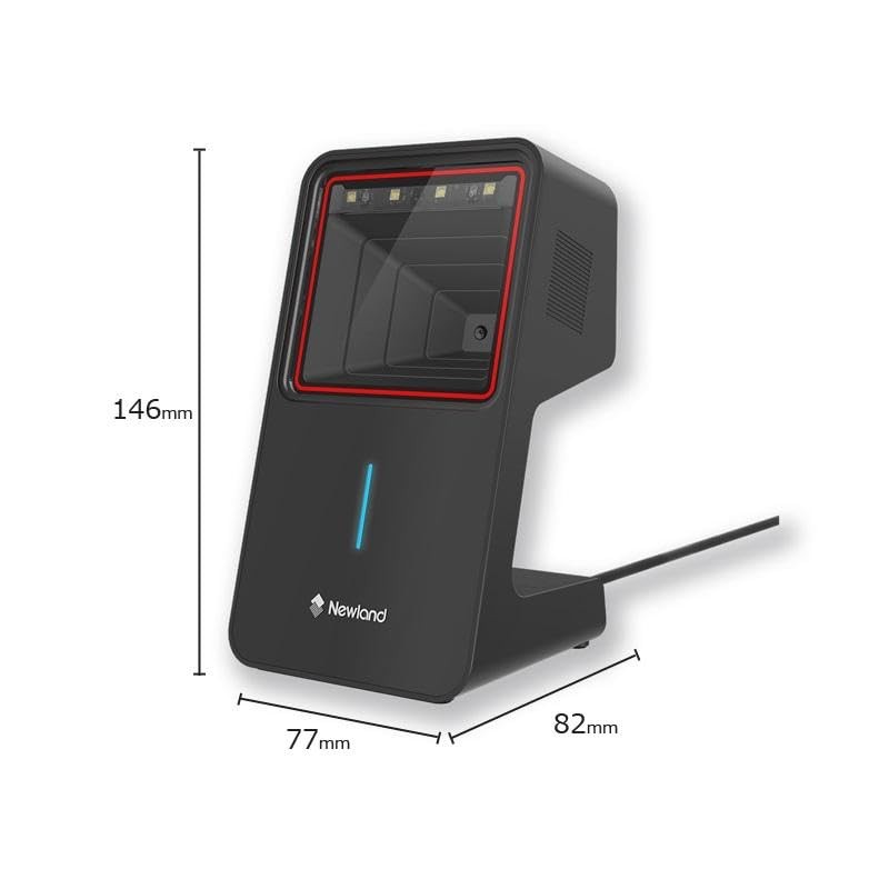 Newland NLS-FR4270-20 USB Fixed 2D Cord Reader, Black
