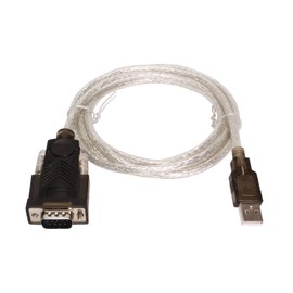 CABLEMAX 10ft High-Speed USB RS-232 Serial Adapter FTDI Chipset - 11
