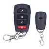 Akozon Garage Door Remote Control 433Mhz 4 Buttons Universal Cloning