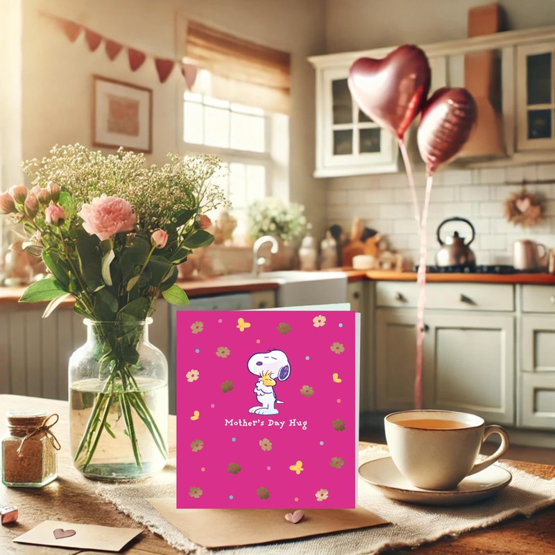 Danilo Promotions LTD Peanuts Snoopy Happy Mothers Day Card Mum