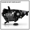ACANII - For 2014-2020 Toyota 4Runner Halogen Black Projector Headlights