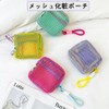 Makeup Pouch, Storage Pouch, Set of 2, Mesh Material, Lightweight,
