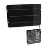 7W 12V Solar Panel Fan Kit Monocrystalline Silicon Saving Energy