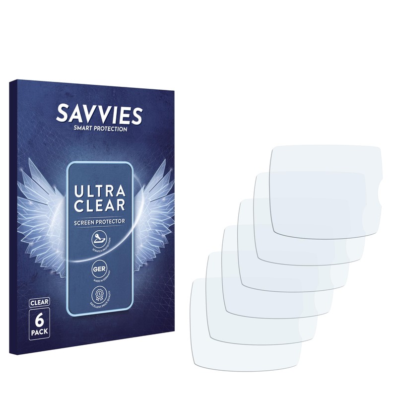 Savvies Screen Protectors for Nikon D40 Ultra Transparent Pack of
