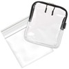 BORSALI TSA Approved Toiletry Bag - Clear Cosmetic & Travel