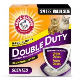 Arm & Hammer Double Duty Advanced Odor Control Clumping Cat Litter - 40lbs