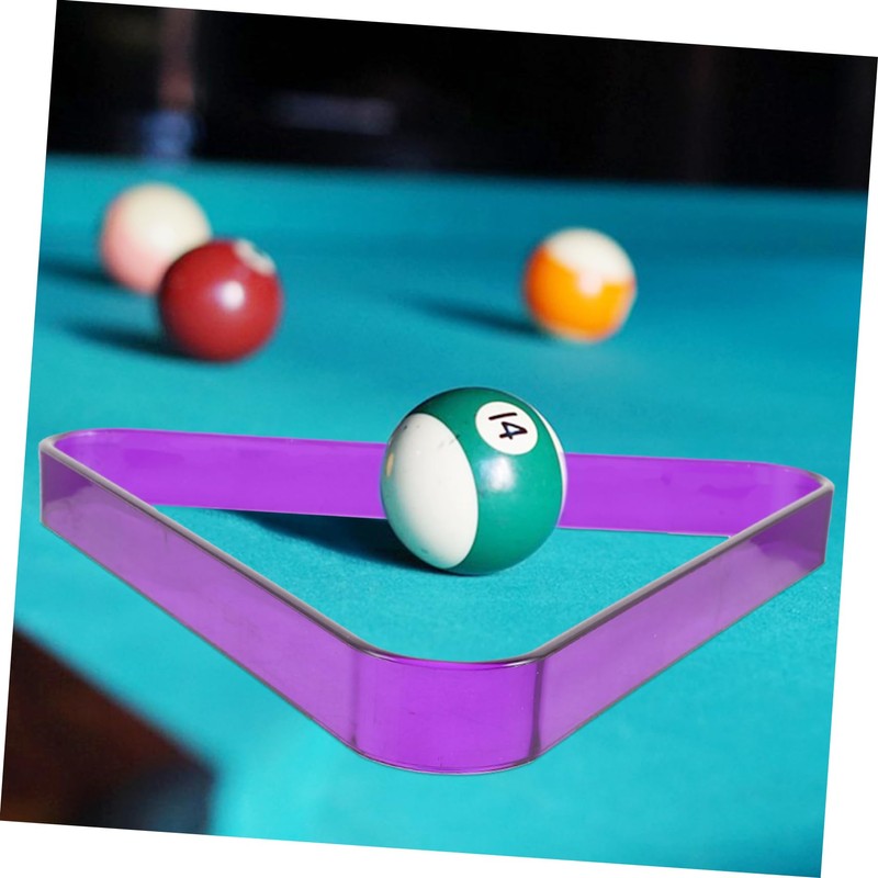 Mipcase Table Billiard Rack Durable Pool Triangle Rack for Snooker