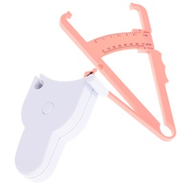 FRCOLOR 1Set Caliper and Measuring Tape Accurate Skinfold Measurement Device for Home Use Measurement Tools Waist Tape Caliper