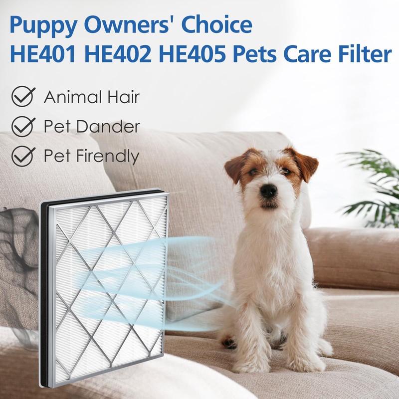 HE401 Filter Replacement for Shark Air Purifier 4 Compatible with