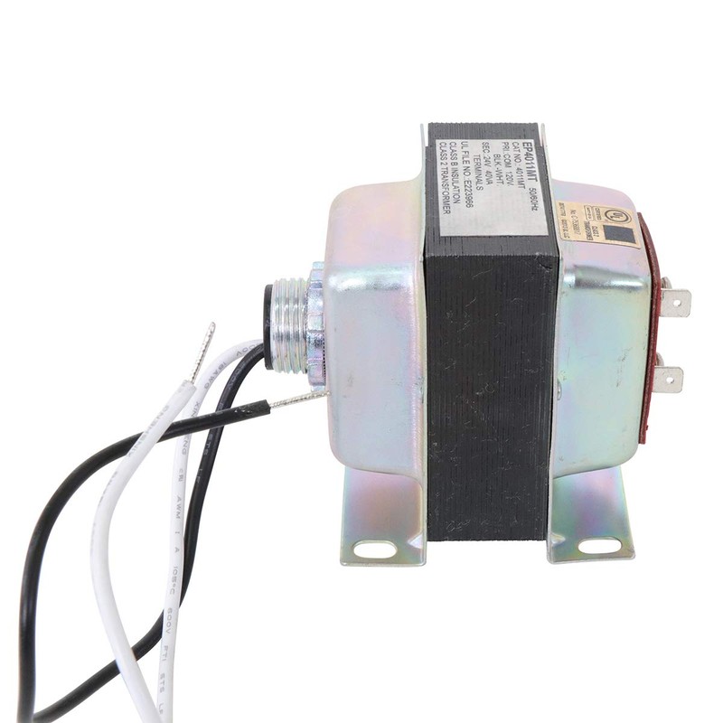 Endurance Pro 24V 40VA Thermostat Doorbell Transformer, Power Supply Adapter