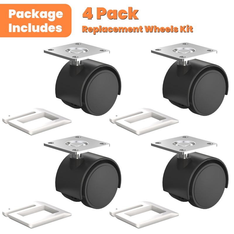 GCGOODS Cube Dehumidifier Wheel Kit, Wheel Kit Compatible with Midea