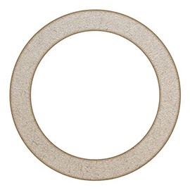 Circle Frames - Laser Cut 3mm MDF Craft Shape Blanks (20cm)