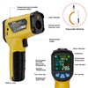 MESTEK Digital Infrared Thermometer Pyrometer Laser with K-Probe -50 °C